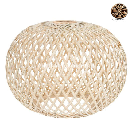 Abat-Jour En Rotin Lampadaire Beige Abat-Jour