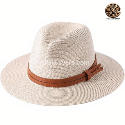 Chapeau De Paille Basique Homme M (56-58 Cm) *Taille Internationale