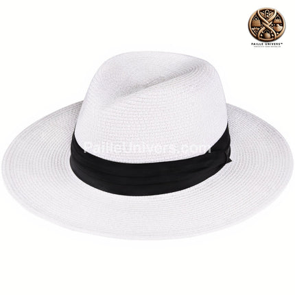 Chapeau De Paille Blanc Pour Homme