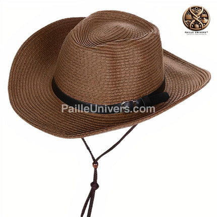 Chapeau De Paille Cowboy Pour Homme