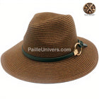 Chapeau De Paille Haut Gamme Femme