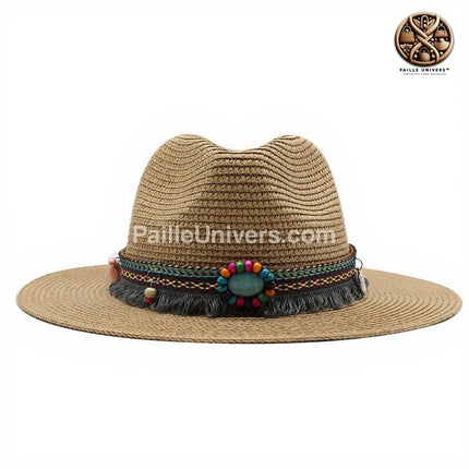 Chapeau De Paille Indien Femme