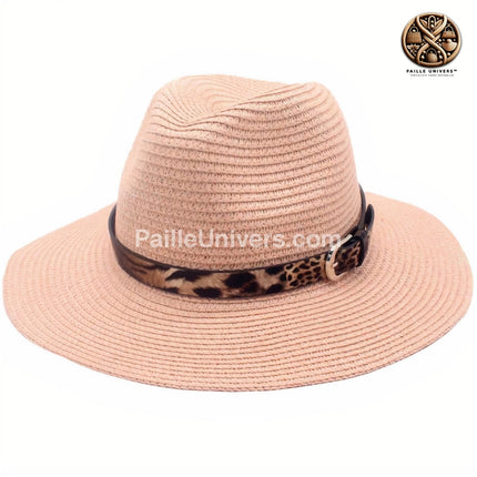 Chapeau De Paille Panama Pour Femme