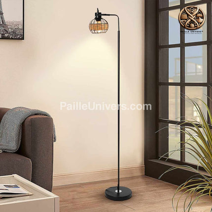 Lampadaire En Rotin Inox Lampadaires