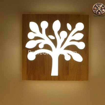 Lampe Bambou Arbre Luminaire