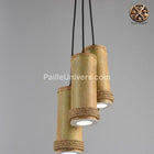 Lustre Bambou Flambeau Luminaire