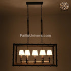 Lustre Bambou Rustique Luminaire