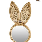 Miroir Osier Lapin