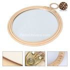 Miroir Rond Rotin Salle De Bain Miroirs