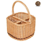 Panier À Bouteille Osier Design Paniers