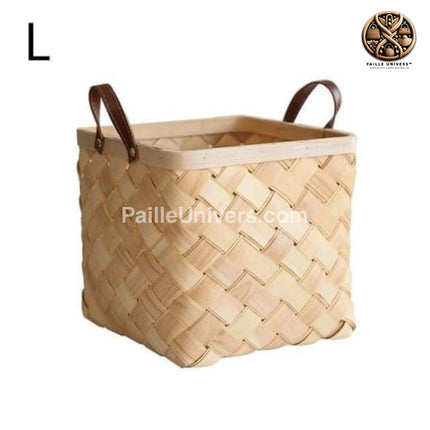 Panier De Rangement En Paille L Osier