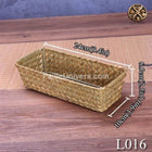 Panier De Rangement En Paille Personnalisable 24Cm Osier