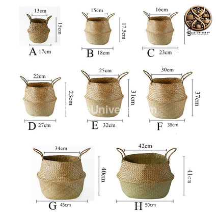 Panier En Osier Cache-Pot A Pots Et Cache-Pots