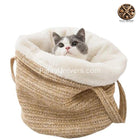 Panier En Osier Pour Chat