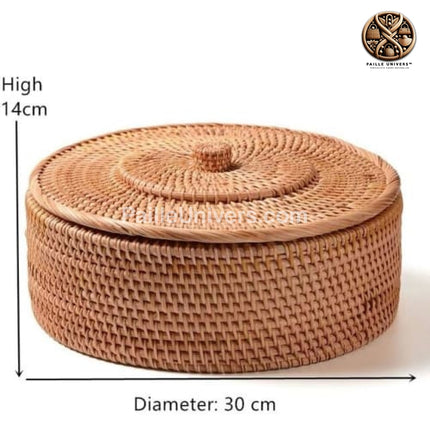 Panier En Rotin Cuisine L 30 Cm X H 14 Panier Osier