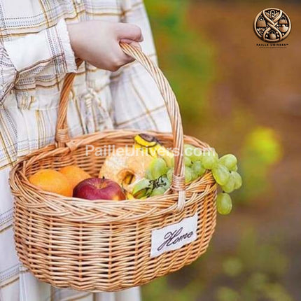 Panier Osier Marché Panier Osier