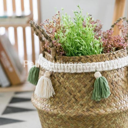 Panier Osier Rond Meuble Rond Osier