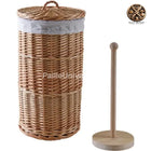 Panier Osier Rond Range Papier Toilette Paniers