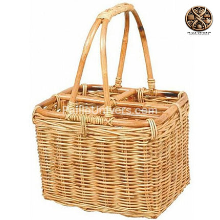 Panier Rotin Coffret Bouteilles Paniers