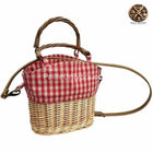 Sac A Main Femme Osier 22 Cm Sac En Osier