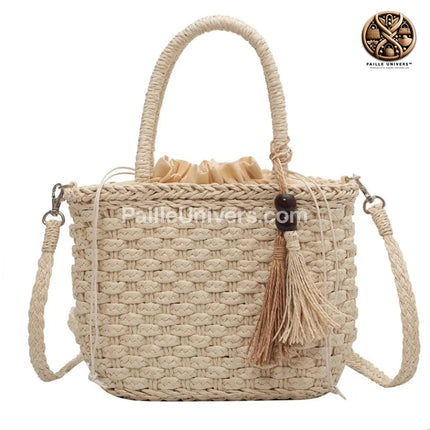 Sac À Main Raphia Beige Sac Raphia