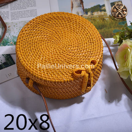 Sac Bambou Petit Jaune