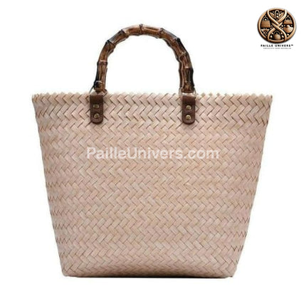 Sac Cabas Osier Plage En