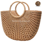 Sac Cabas Paille Bohème De Plage