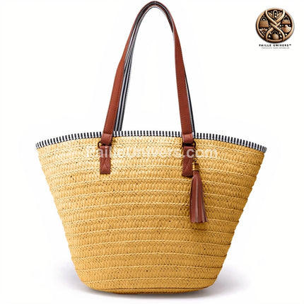 Sac Cabas Paille De Plage