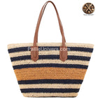 Sac Cabas Paille Pour La Plage