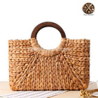 Sac Cabas Raphia Marron Sac Raphia