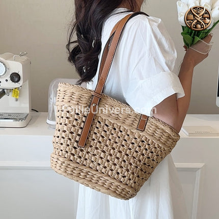 Sac De Paille Pour La Plage En