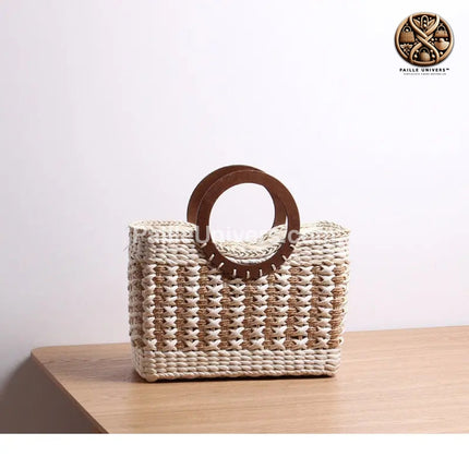 Sac De Plage Femme En Paille Paille