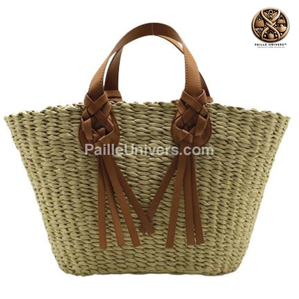 Sac De Plage Femme Osier En