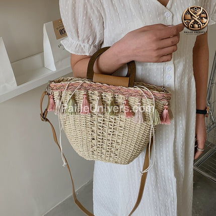 Sac De Plage Original En Paille