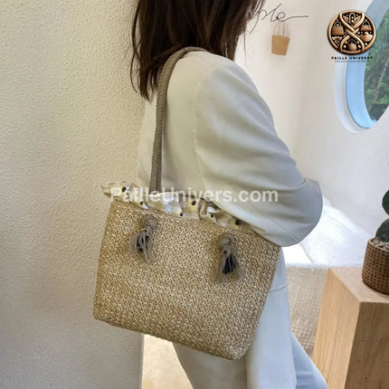 Sac En Paille De Plage Paille