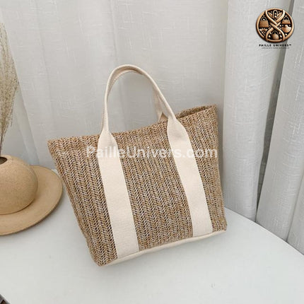 Sac Osier Nice Beige En