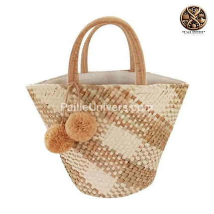 Sac Osier Plage Marron En