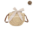 Sac Raphia À Nud Beige Sac Raphia