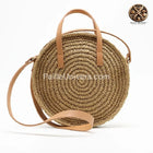 Sac Rond En Paille Casseille