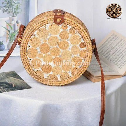 Sac Rond En Paille Design