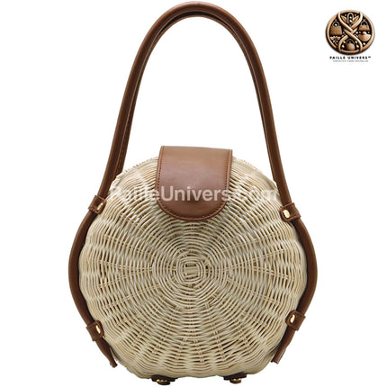 Sac Rond Osier Grand Format