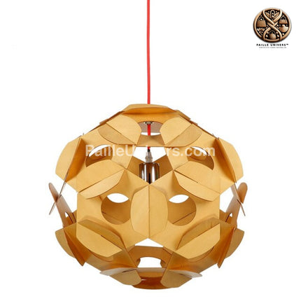 Suspension Bambou Boule 25Cm Luminaire