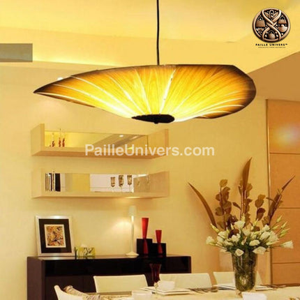 Suspension Bambou Fleur Luminaire