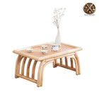 Table Basse En Rotin Et Bambou 60 X 40 30 Cm Tables Basses