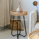 Table Basse Osier Ronde Petite