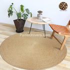 Tapis En Osier Rond